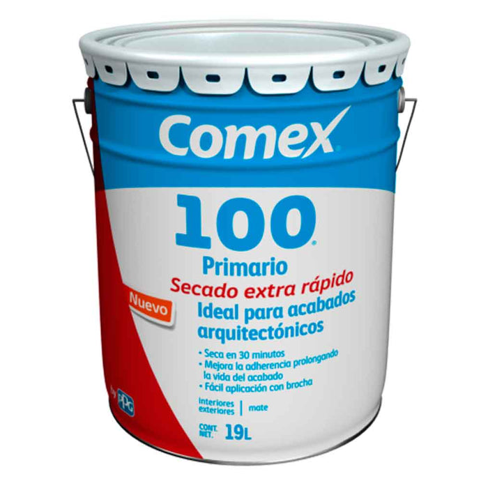 Comex 100® Primario Secado Extra Rápido 19 Gris