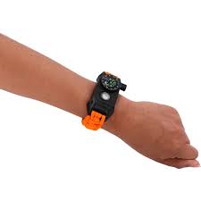 Cargue la imagen en el visor de la galería, Pulsera infantil de supervivencia color naranja
