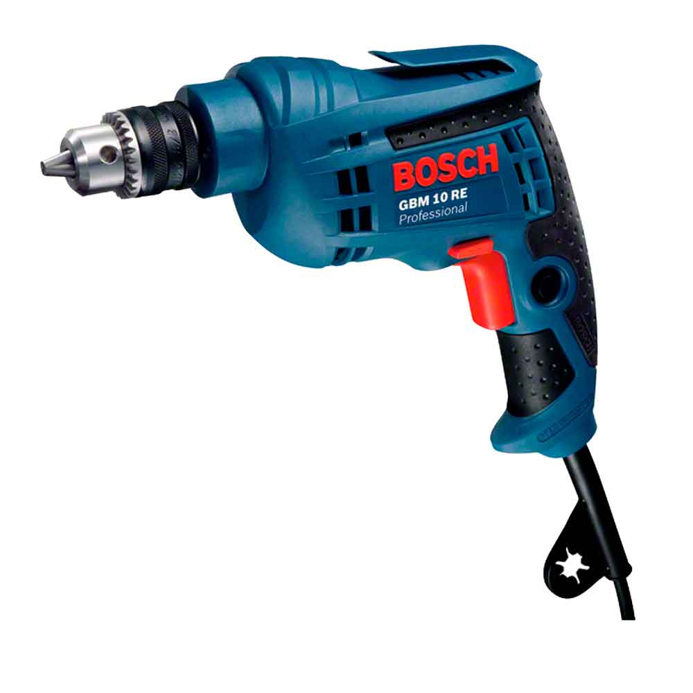 TALADRO 3/8" V/VAR REVER 600W GBM 10 RE BOSCH