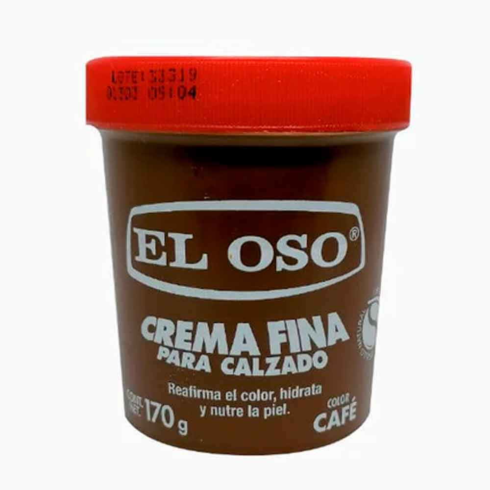 CREMA OSO 170GR COLOR CAFÉ