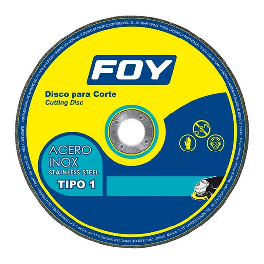 Disco t/1 inox 4-1/2"x1.6mm